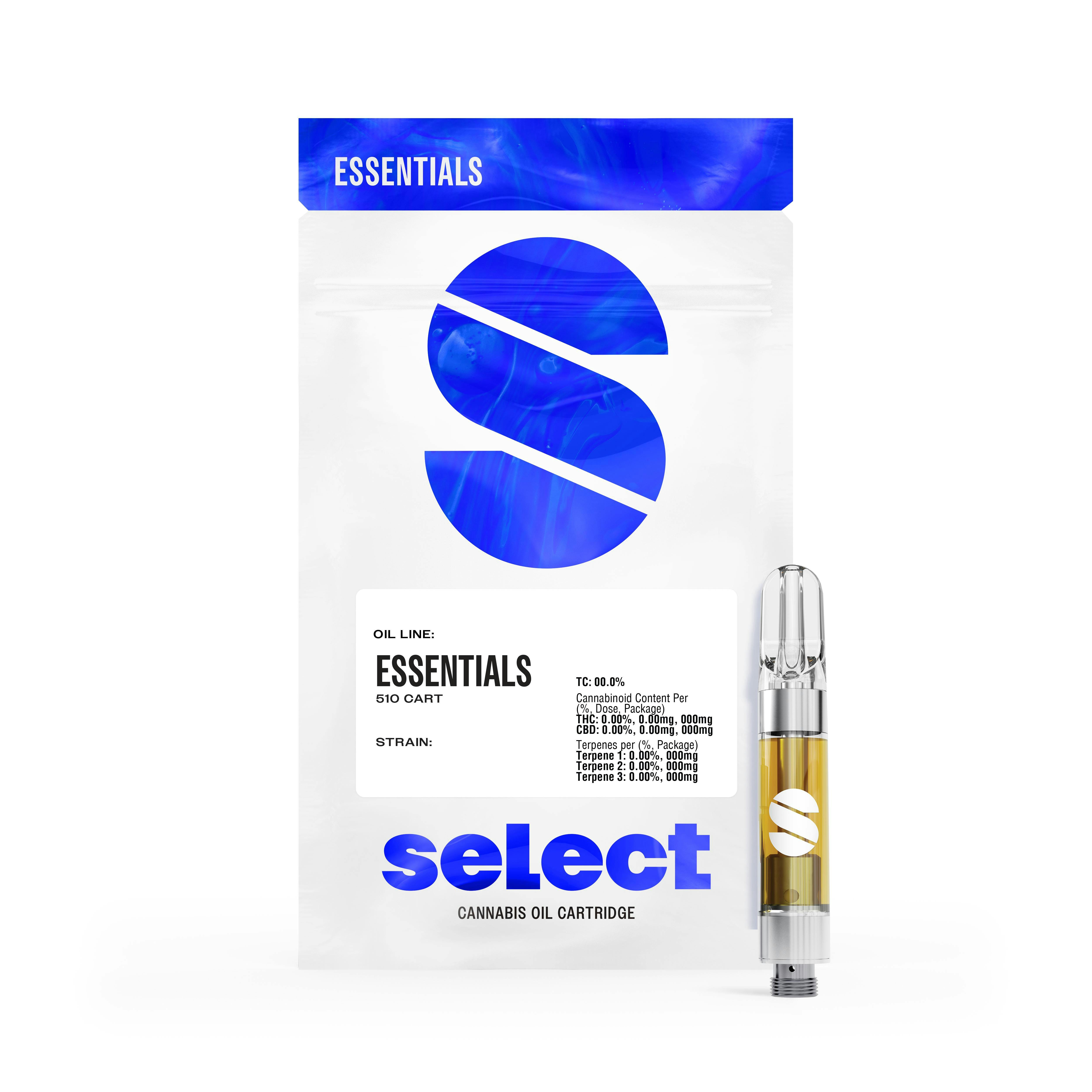 Photograph of product: SELECT | GG4 | VAPE CART | 1G