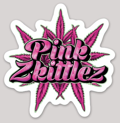 Photograph of product: LRP Cultivar Sticker - Pink Palmoa (TAX INCLUDED)