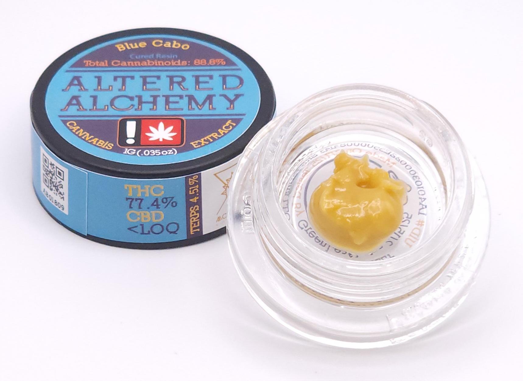 Photograph of product: Altered Alchemy - Wedding Cake Cured Resin (IH)