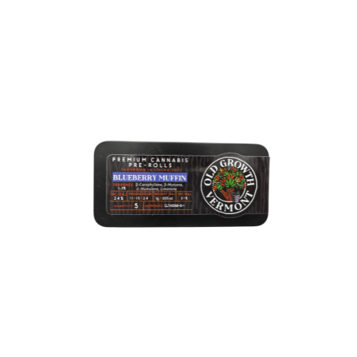 Photograph of product: Blueberry Muffin | Pre-Roll Multi-Pack | 5g