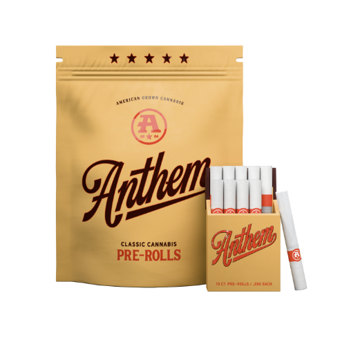 Photograph of product: ANTHEM Oui'd BLEND 10PK PRE-ROLLS 3.5G