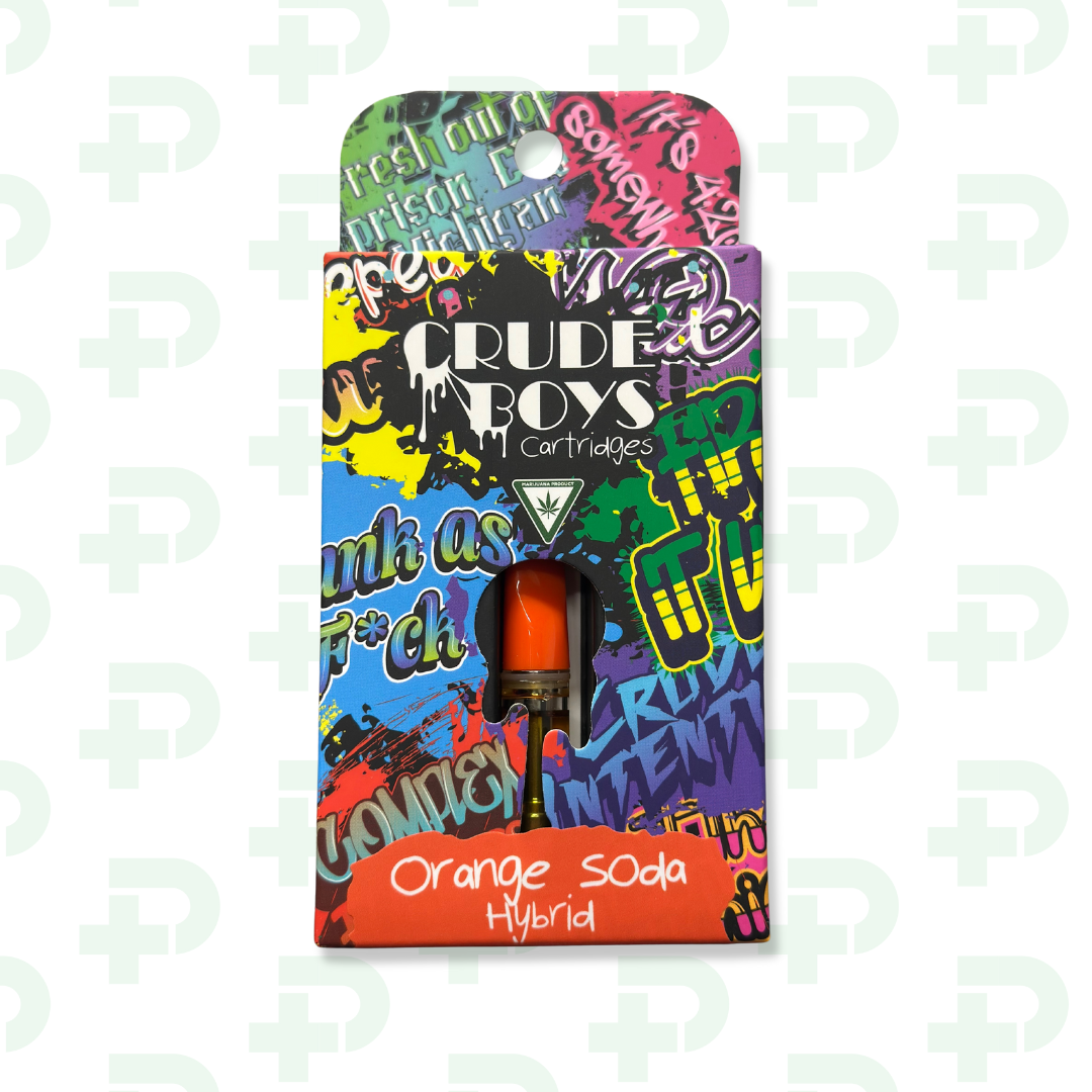 Photograph of product: Crude Boys Cart - Hybrid - Orange Soda