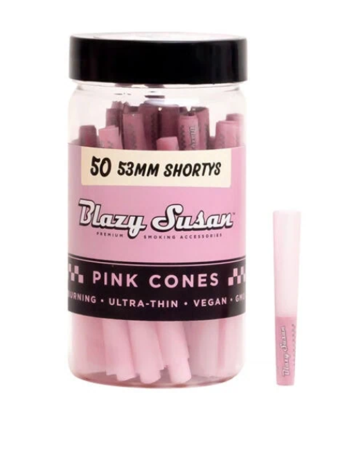 Photograph of product: Blazy Susan Pink Cones | 50pk
