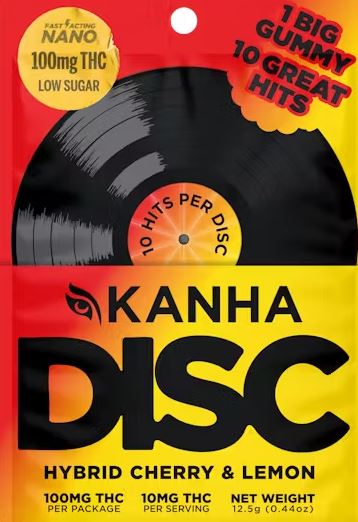 Photograph of product: Cherry & Lemon Gummies 1pk ( H ) | 100mg