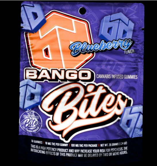 Photograph of product: BLUEBERRY | 100MG | 10PK