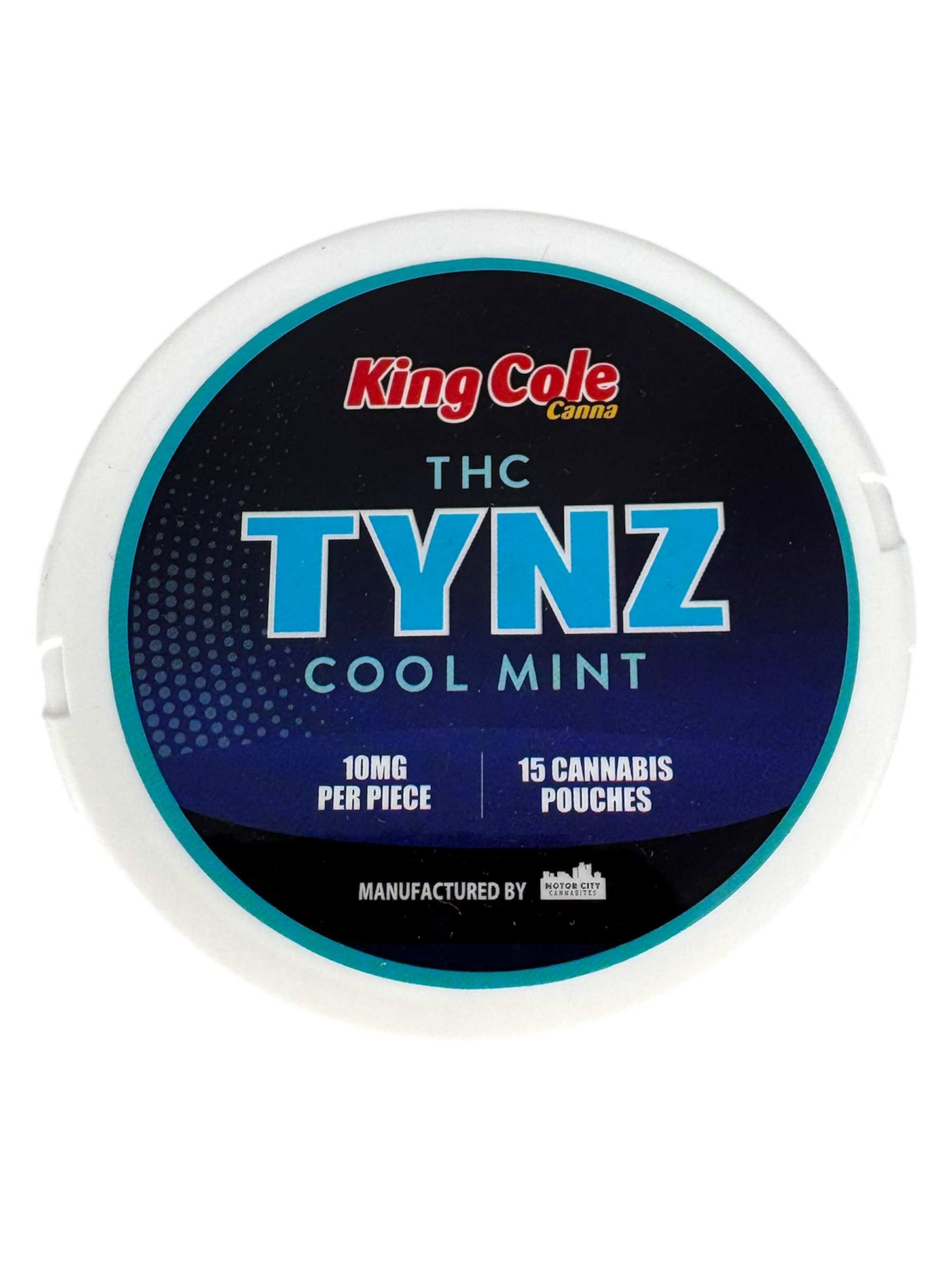 Photograph of product: 150mg Tynz Cool Mint Pouches