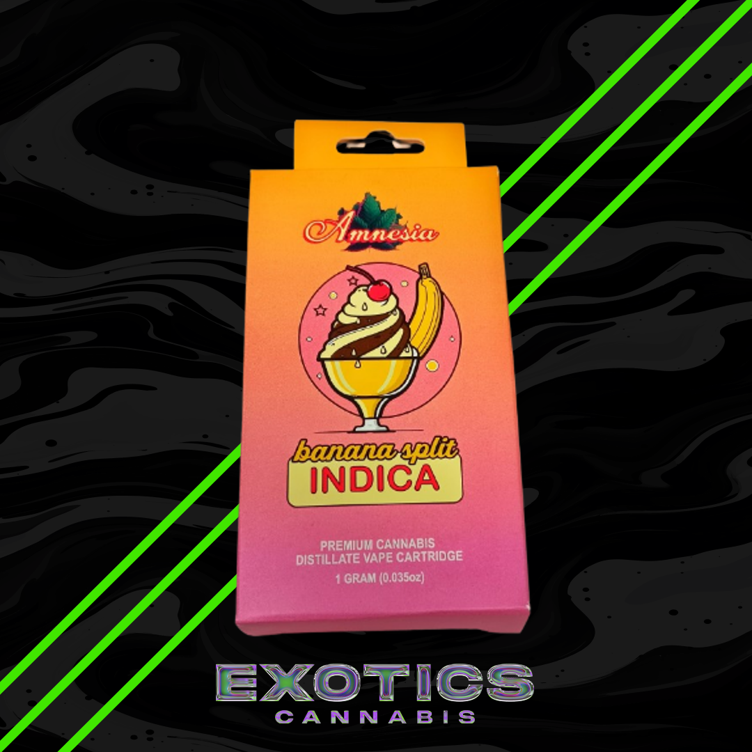 Photograph of product: Amnesia - Banana Split Cartridge