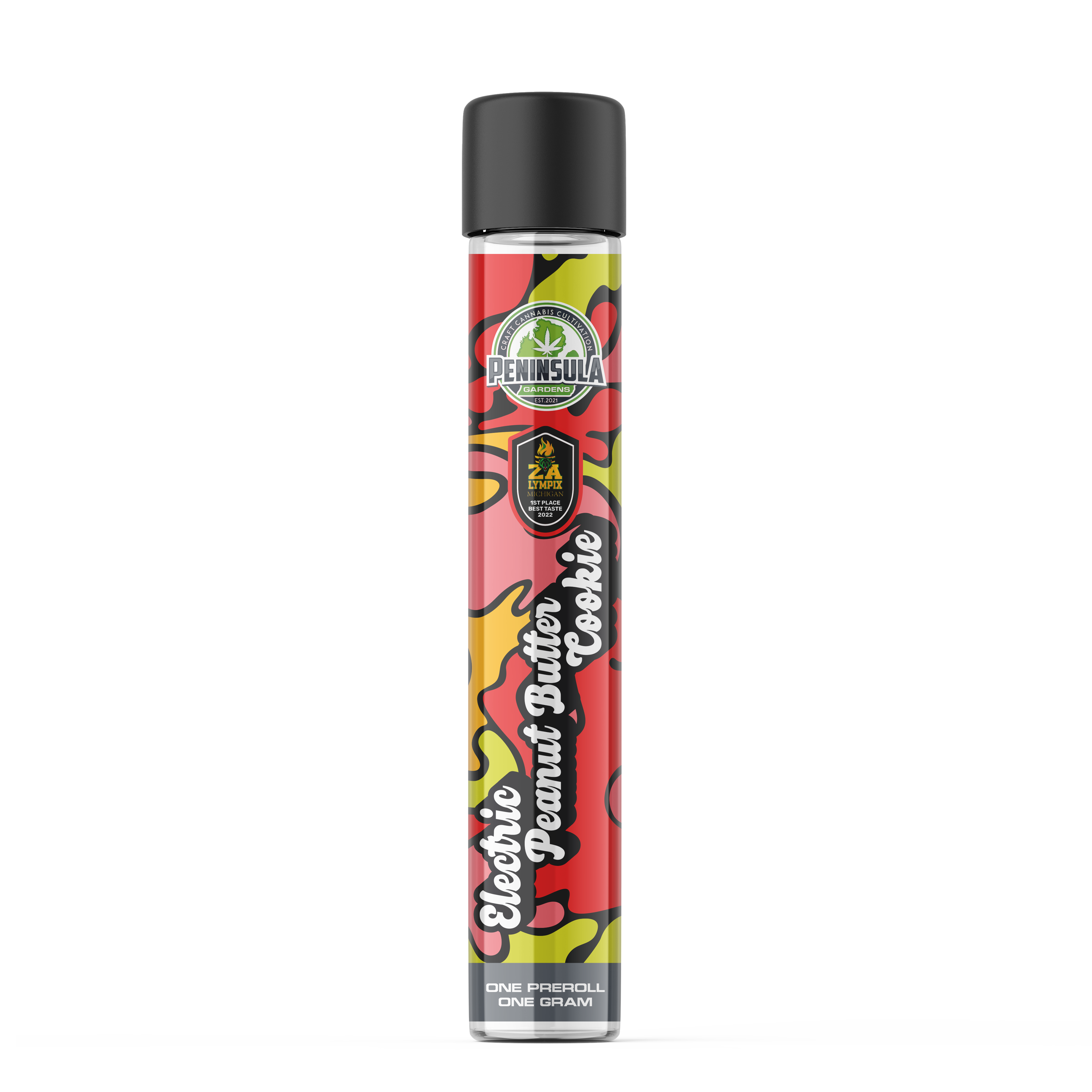 Photograph of product: Electric Peanut Butter Cookie | 1G Preroll