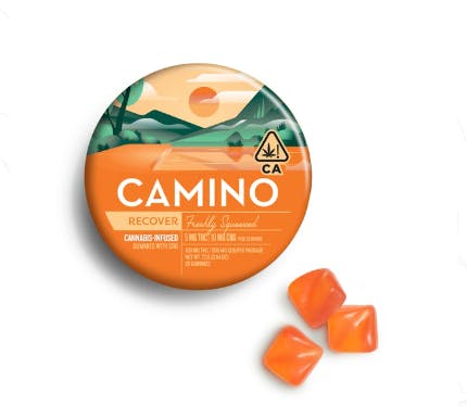 Photograph of product: Freshly Squeezed Oranges CBG Gummies 100mg | 20pk - 