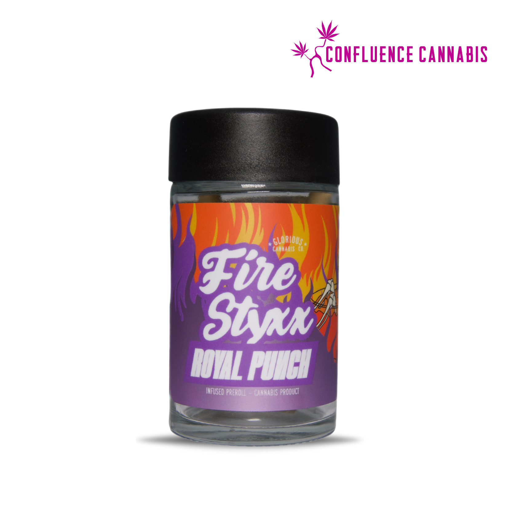 Photograph of product: Royal Punch (Infused) PREROLL 4 Pack