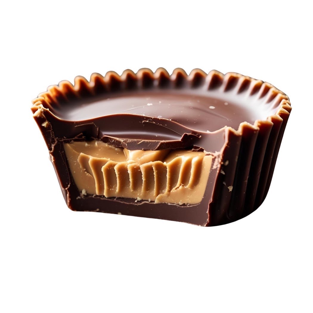 Photograph of product: Peanut Butter Cups | Chocolate | 4pk | 40mg