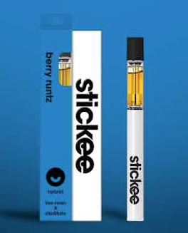 Photograph of product: Stickee Live Resin Disposable - Berry Runtz