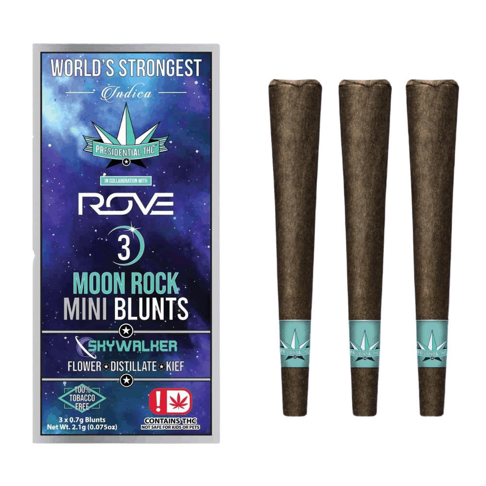 Photograph of product: Skywalker Moonrock Infused Mini Blunt 3pk