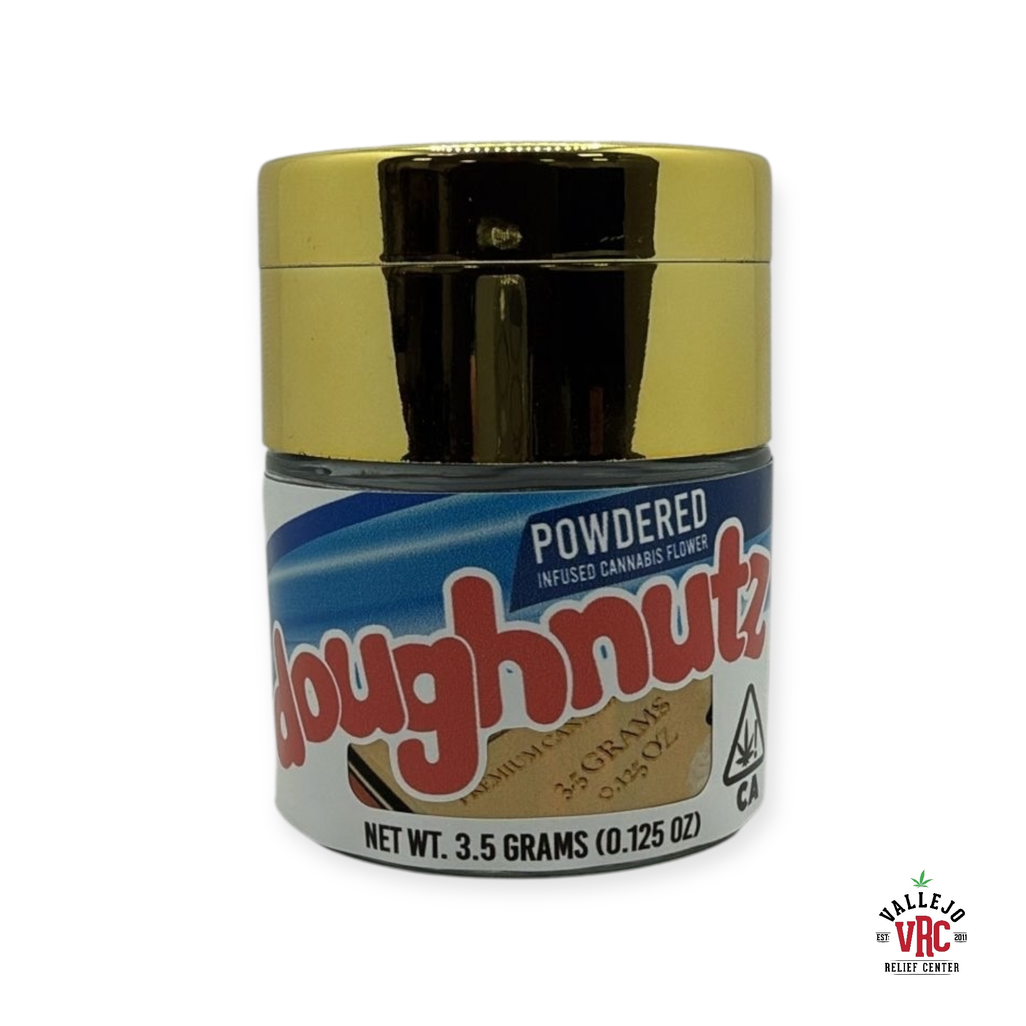 Photograph of product: POWDERED DOUGHNUTZ 3.5G