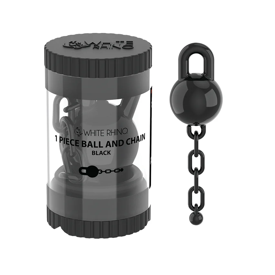 Photograph of product: White Rhino - Terp Sluper Ball and Chain - Black