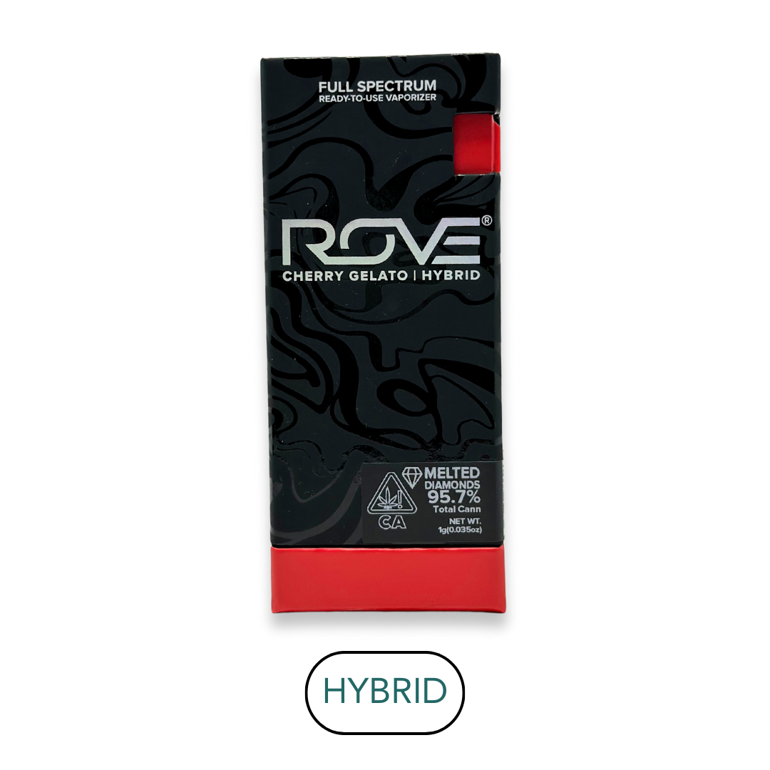 Photograph of product: Rove - Live Resin - Cherry Gelato H - RTU - 1.0g