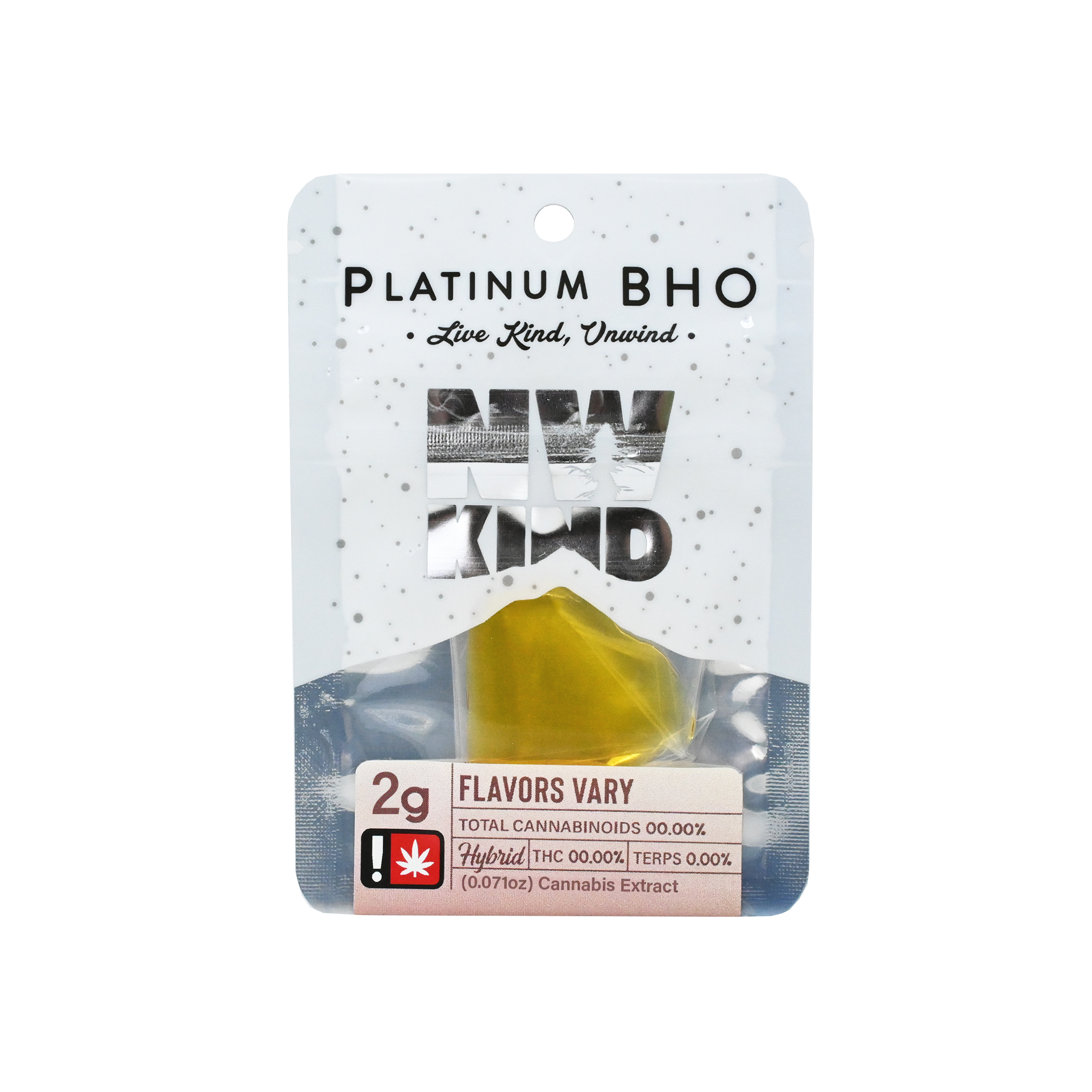 Photograph of product: Blueberry Muffin Platinum BHO | 2g