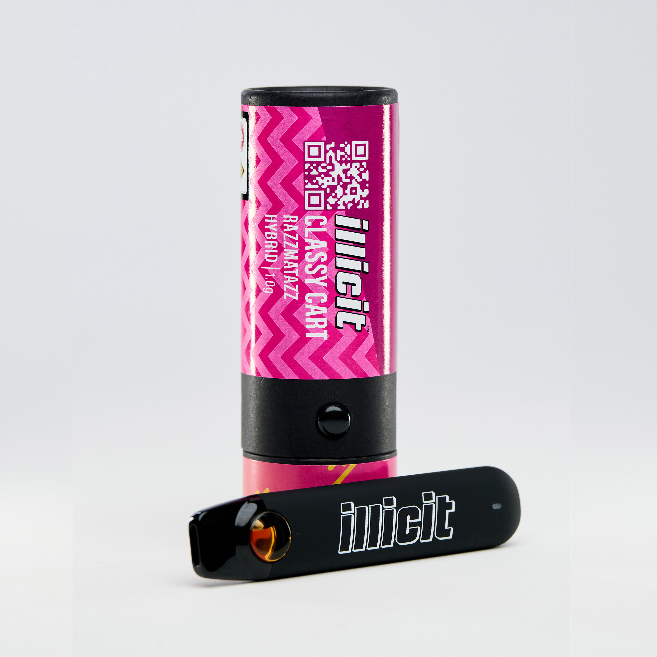 Photograph of product: Illicit | Distillate Disposable | Razzmatazz | 1g