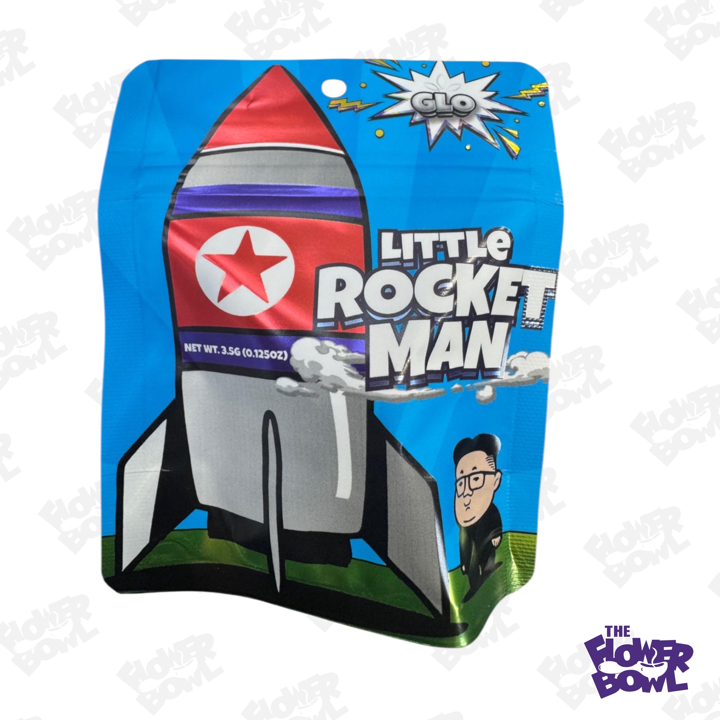 Photograph of product: AU Glo Farm: Little Man Rocket Prepackaged 3.5G
