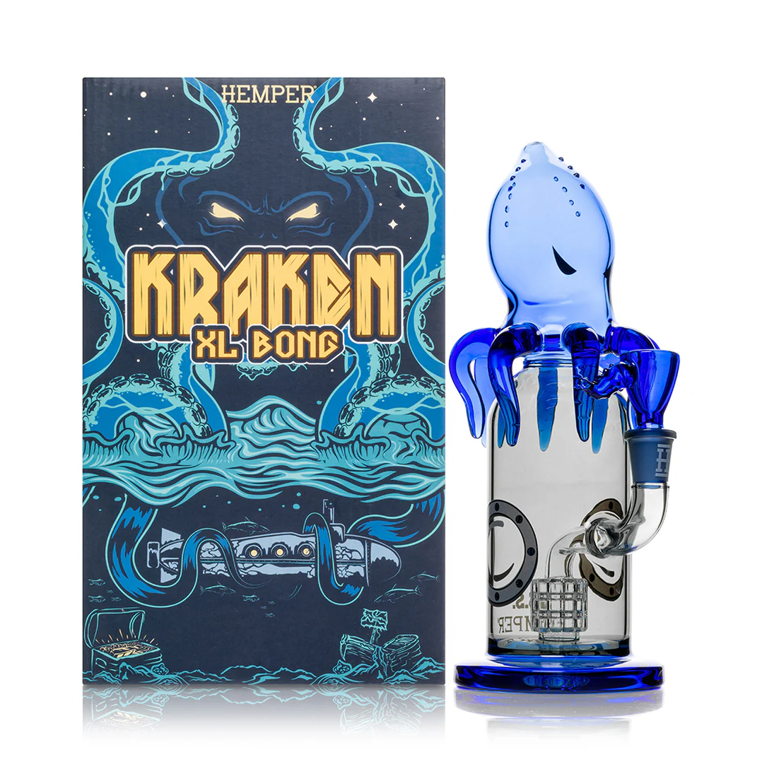 Photograph of product: Hemper - Kraken XL Bong 9.5"