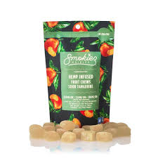 Photograph of product: Smokiez - Sour Tangerine 1:1:1 TH-oui/CBG/CBC - 10Pk
