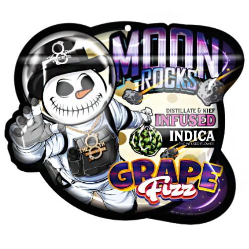 Photograph of Product: The 8th by White Boy Rick Grape Fizz Moon Rocks Pre-Packed 3.5g