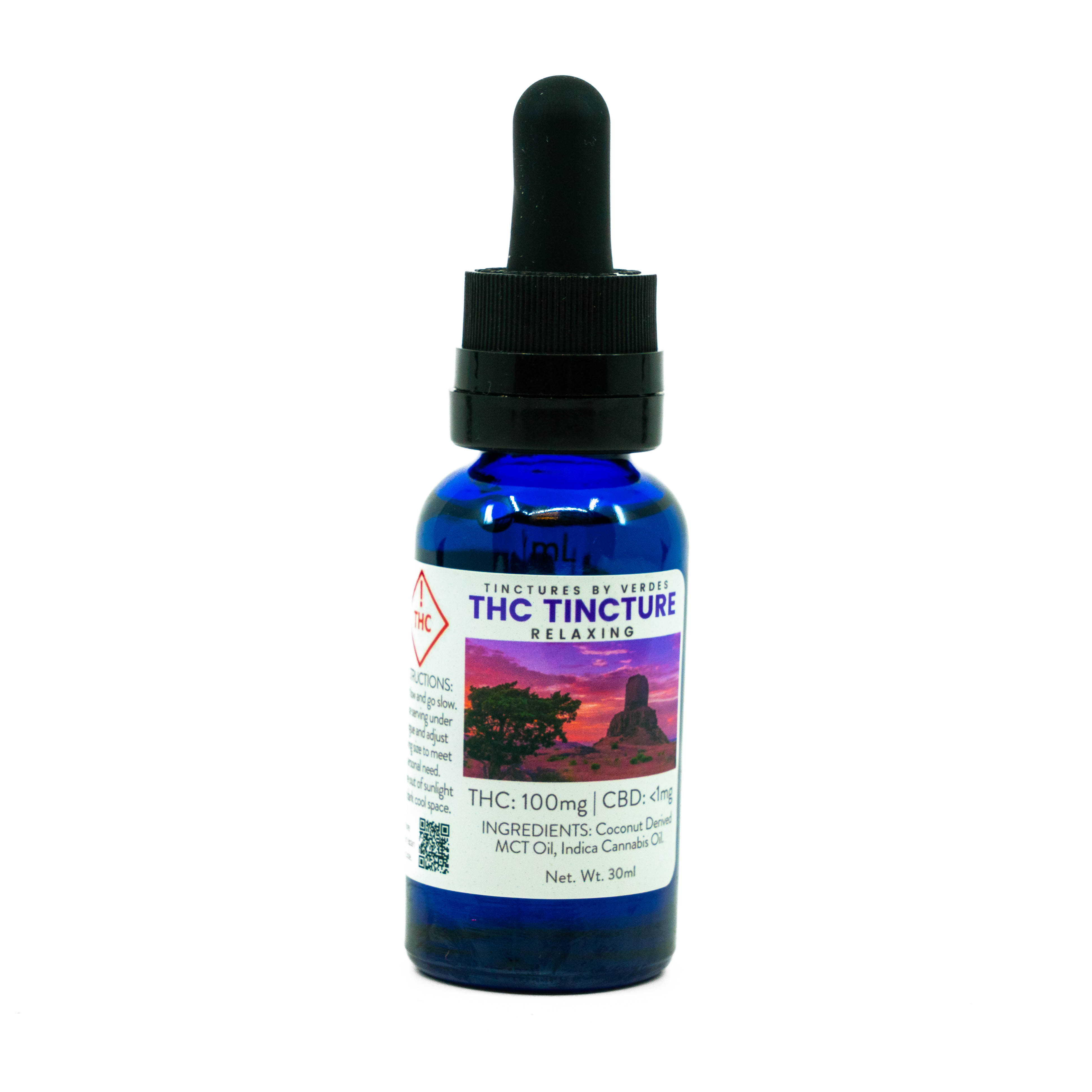 Photograph of product: Tincture Relaxing 100mg TH-oui