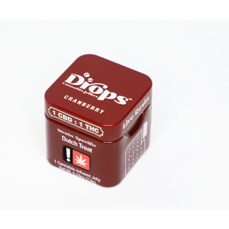 Photograph of product: Drops 100mg Single Cranberry