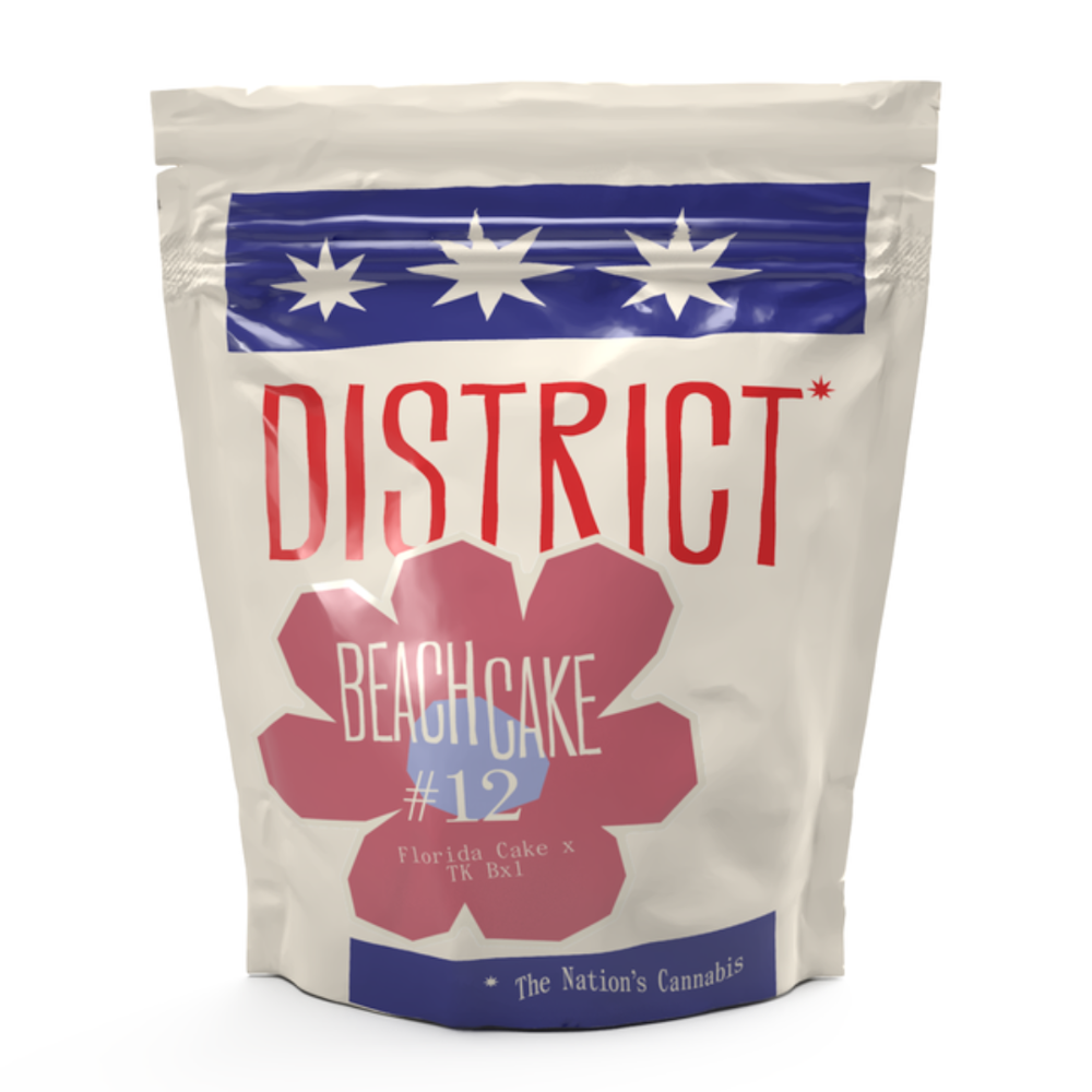 Photograph of product: District Oui'd Beach Cake - - Pre-Packed - 7g