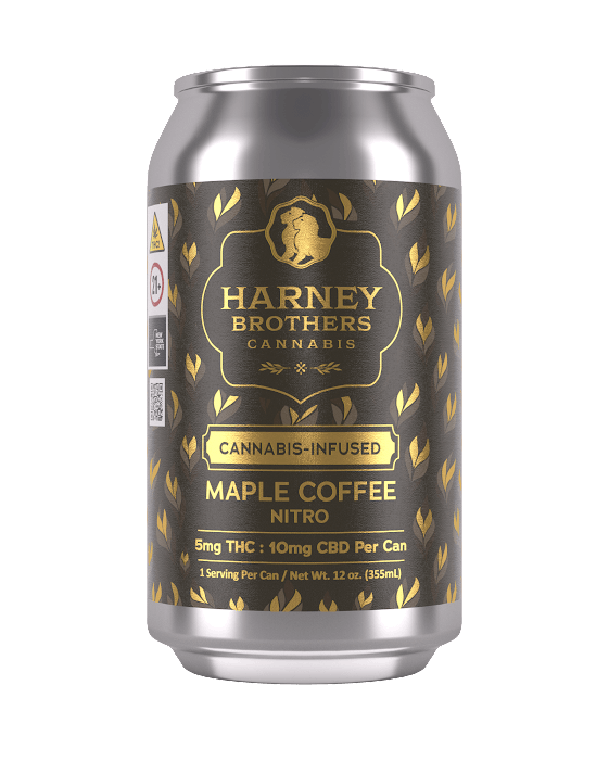 Photograph of product: Harney Brother Oui'd - Maple Coffee Nitro 2:1 CBD:TH-oui - 5mg