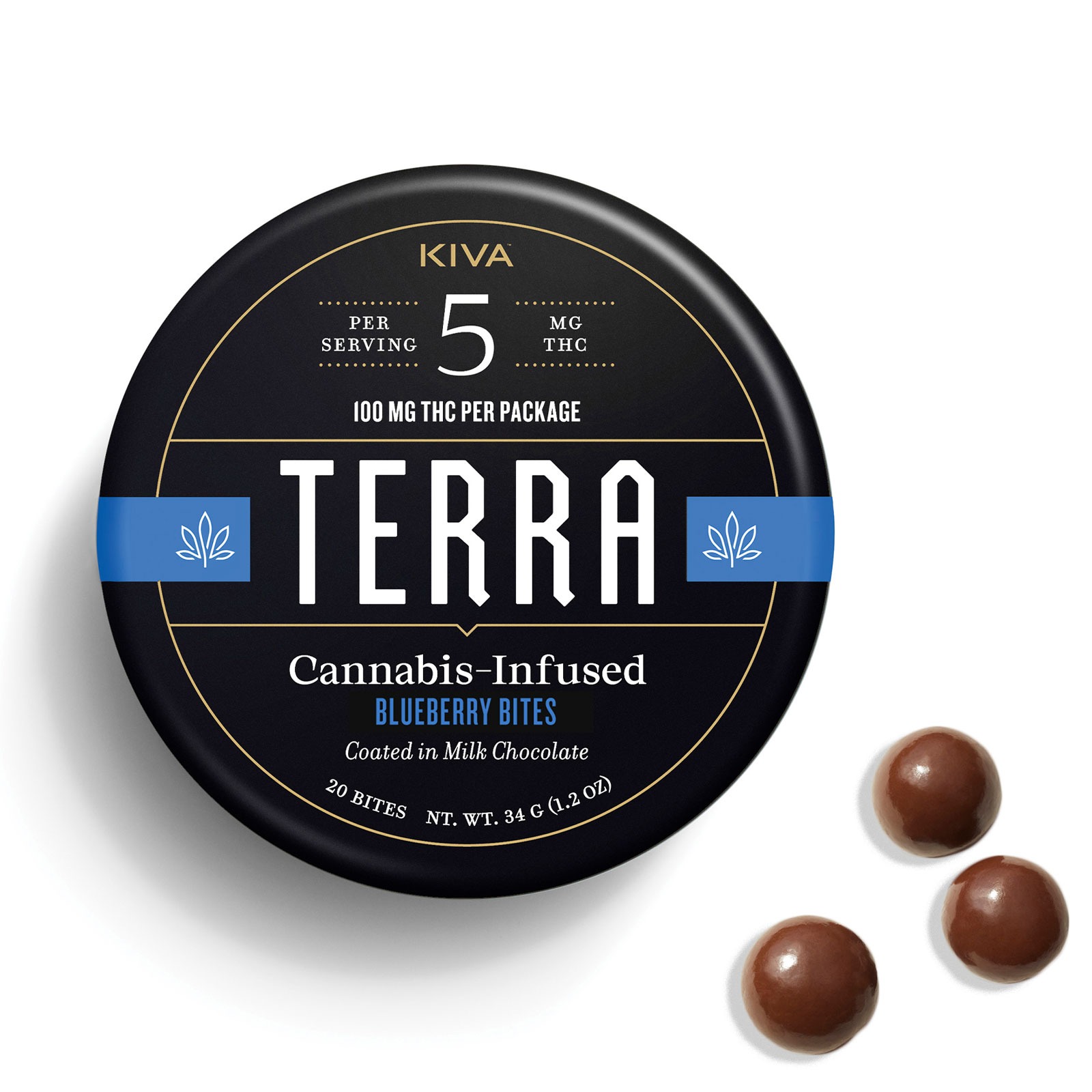 Photograph of product: Milk Chocolate Blueberry | 100mg
