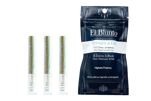 Photograph of product: Tiffany & OG El Jointito 3pk Prerolls 1.8g - 