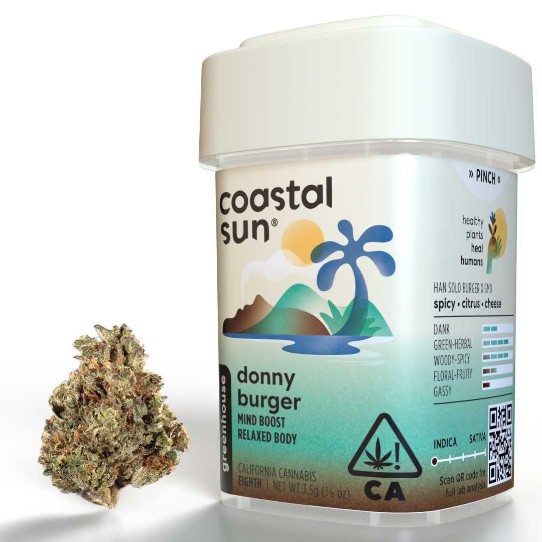 Photograph of product: Donny Burger Greenhouse Flower 3.5g