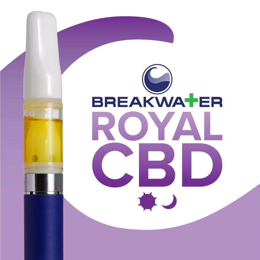 Photograph of product: Breakwater  |  Royal CBD  | Vape Carts