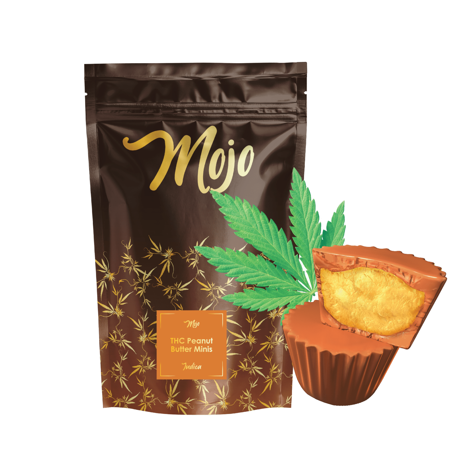 Photograph of product: Mojo 200mg - Peanut Butter Minis
