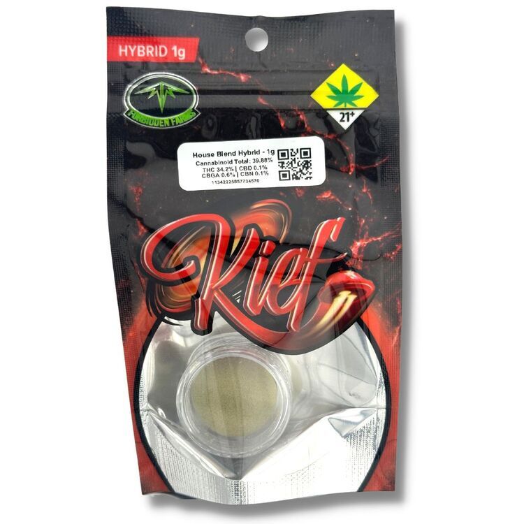 Photograph of product: Hybrid Kief (Forbidden Farms)