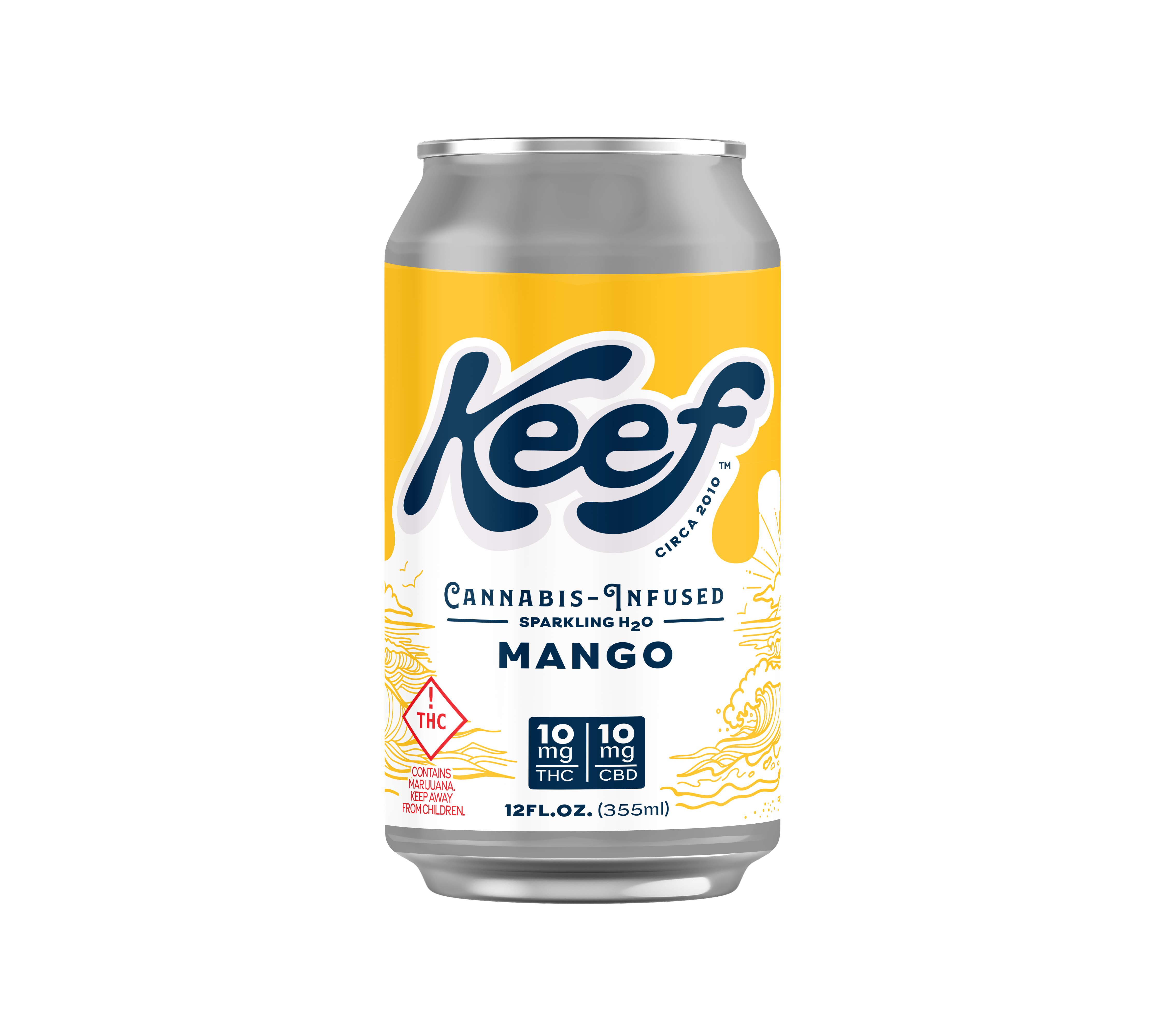 Photograph of product: Sparkling | Mango | 1:1 TH-oui/CBD