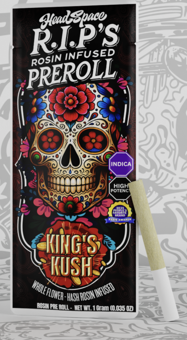 Photograph of product: RIPs Rosin INF- King's Kush (I)