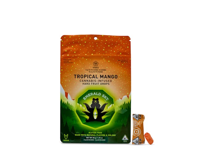 Photograph of product: Tropical Mango | 100mg Drops - 