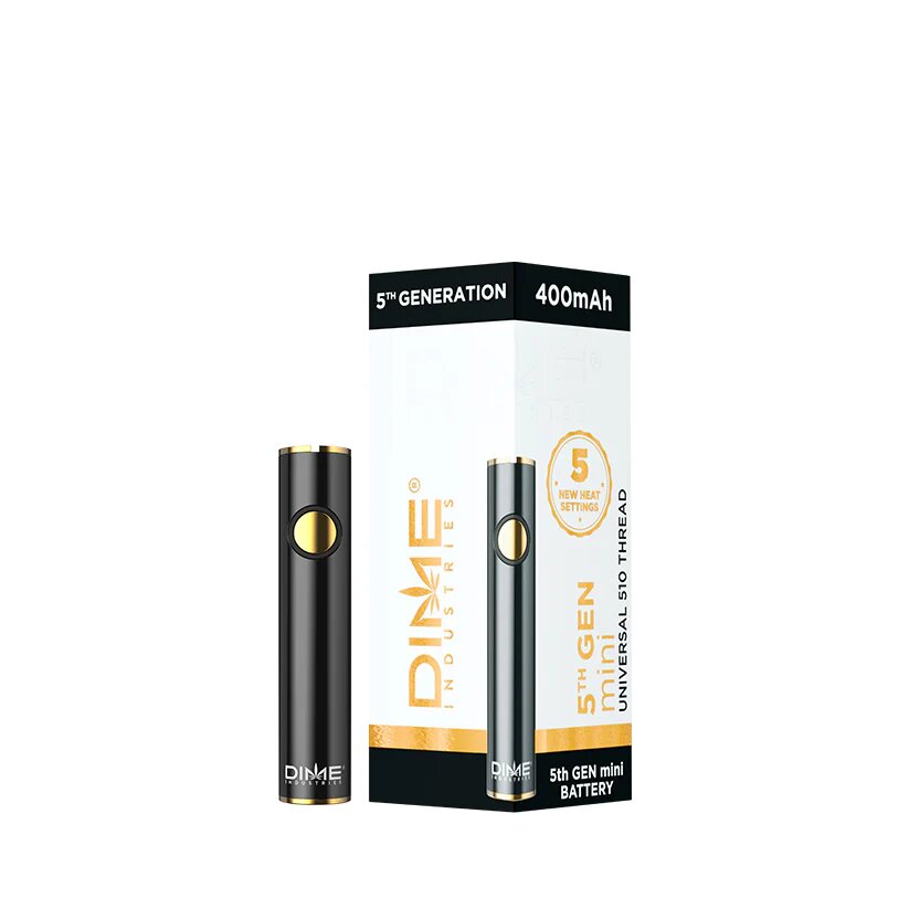 Photograph of product: Black Mini Battery Dime