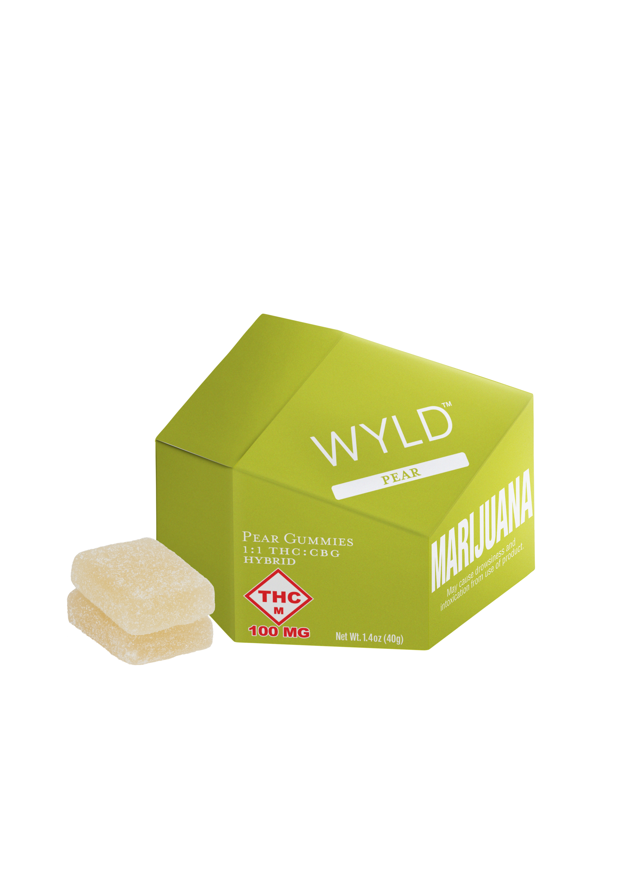 Photograph of product: Kiwi 1:1 TH-ouiV Gummies (100mg)