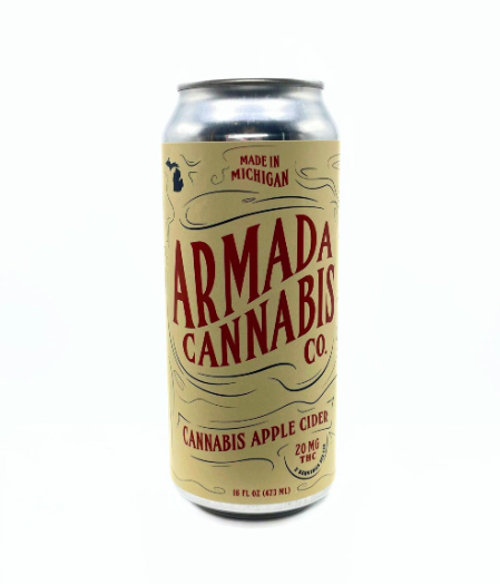 Photograph of product: Armada Oui'd Apple Cider 20mg