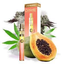 Photograph of product: Dime Disposable Live - Papaya