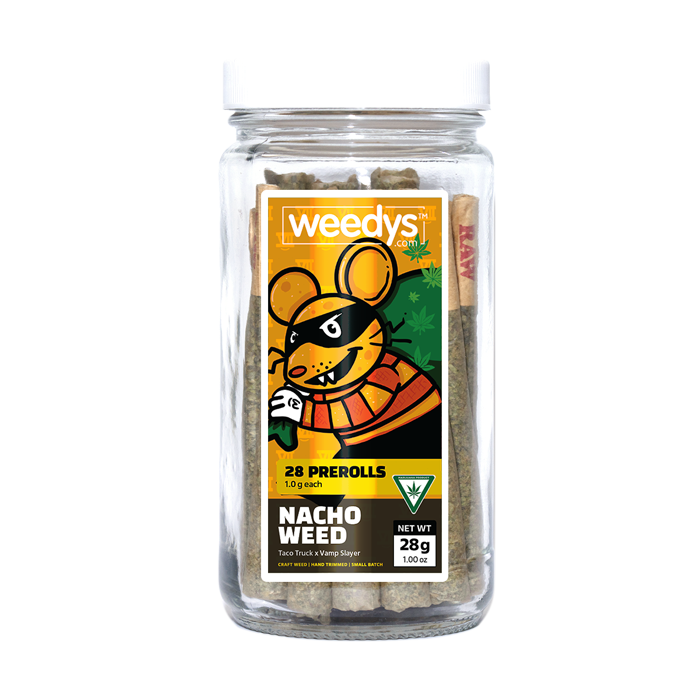 Photograph of product: Nacho Oui'd | 28g | Preroll Jar
