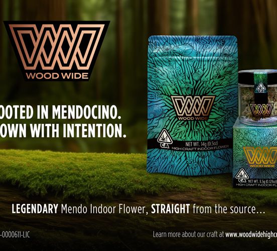 Photograph of product: Wood Wide - 3.5g Flower (Mendo Crumble) - 