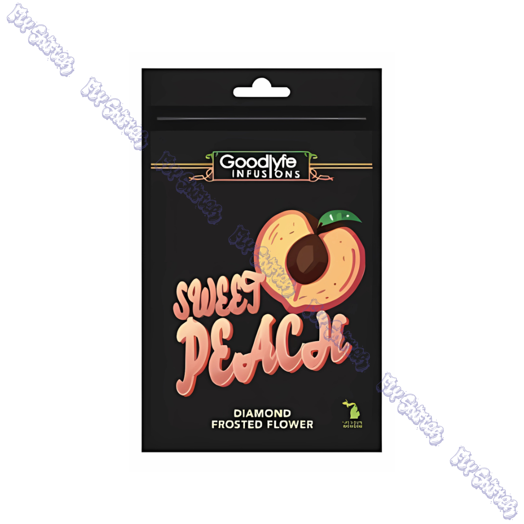 Photograph of product: Goodlyfe Diamond Frosted Sweet Peach 3.5g