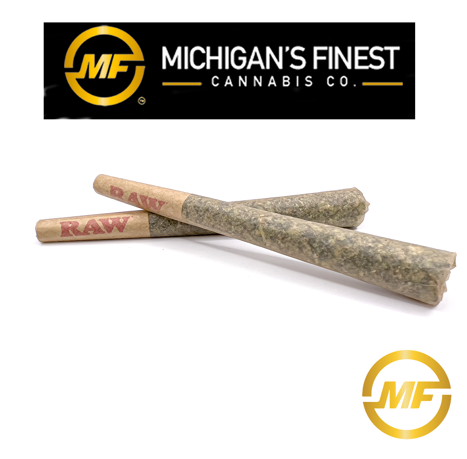 Photograph of product: MF | Wedding Cake | 2-Pack .6g Pre-Rolls | 1.2g