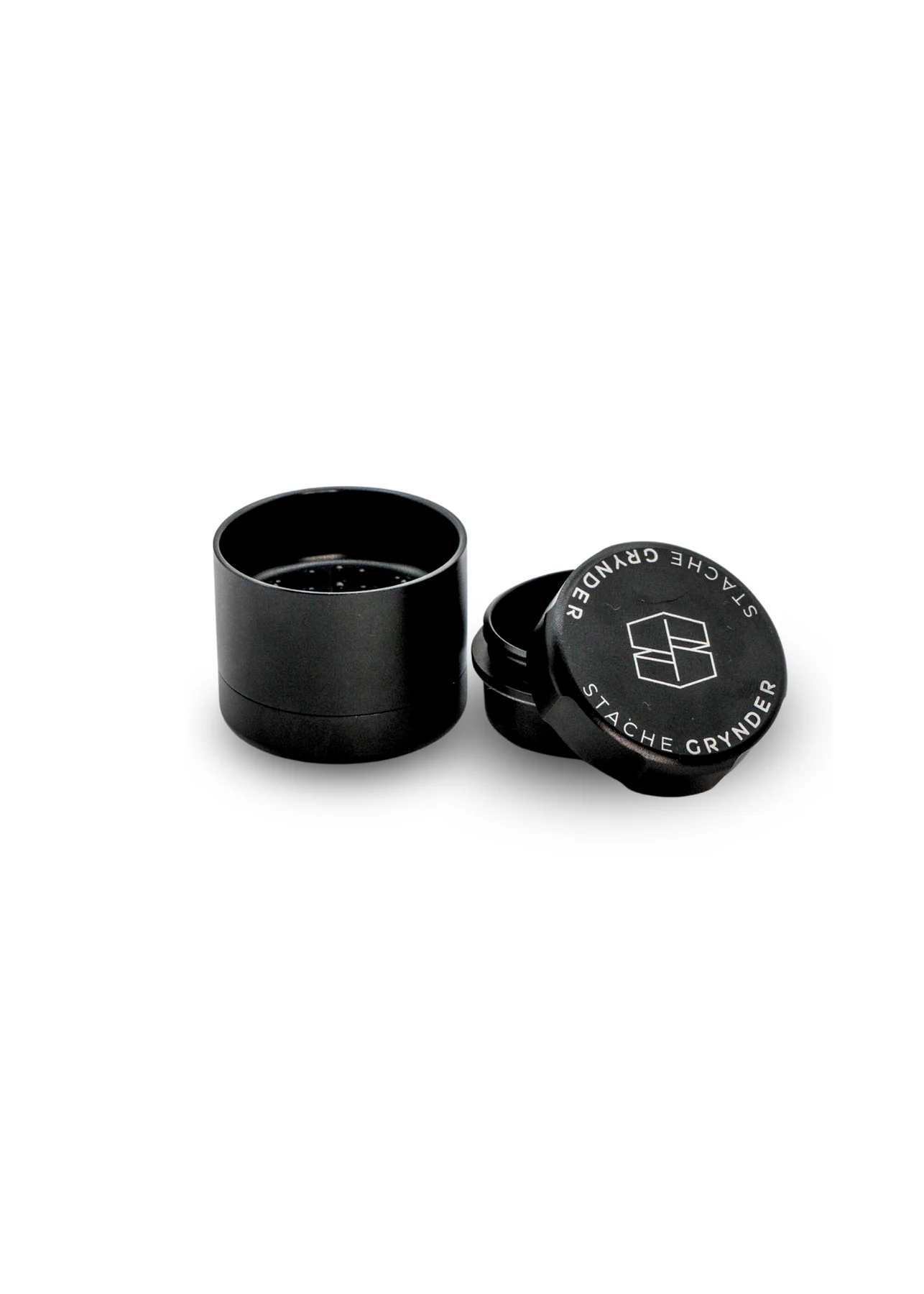 Photograph of product: STACHE Grynder Tiny: Black