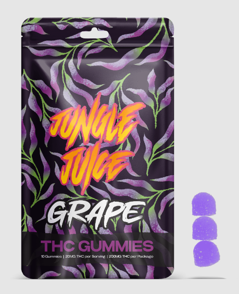 Photograph of product: Grape | 20mg x 10pk | Jungle Juice