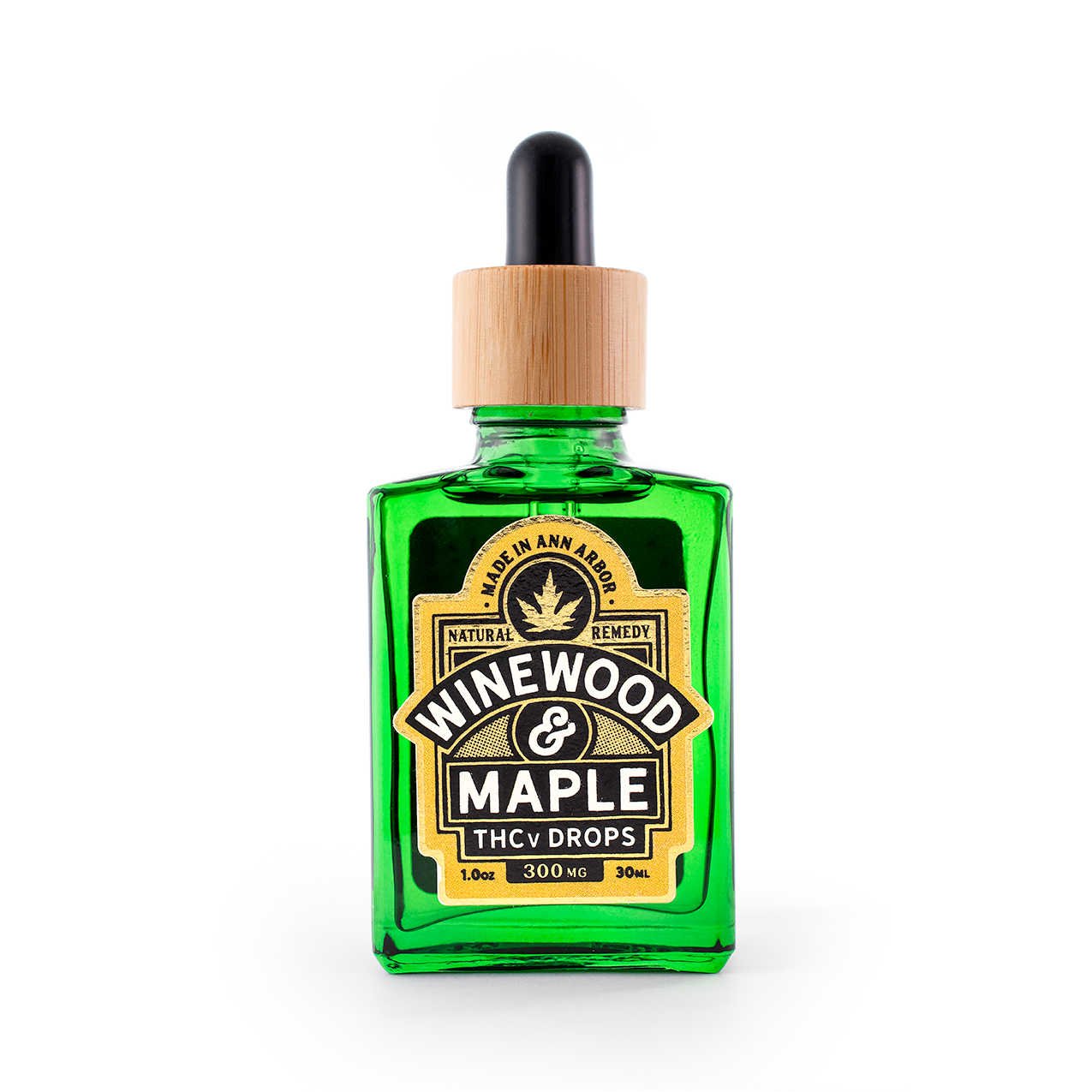 Photograph of product: TH-ouiv Drops | Winewood & Maple - 300mg